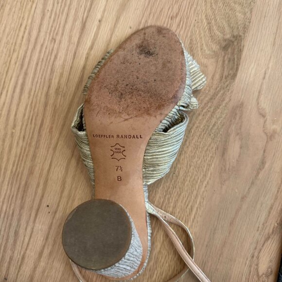 Loeffler Randall Camellia Knotted Sandal Heel / 7.5 - Picture 4 of 4